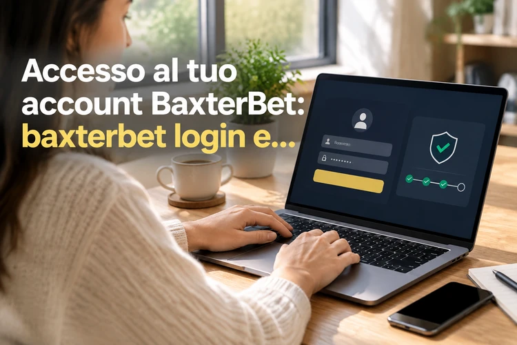 Accesso al tuo account BaxterBet: baxterbet login e procedura